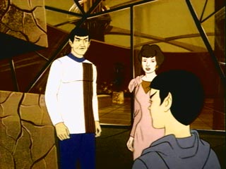 Sarek, Amanda and a Young Spock